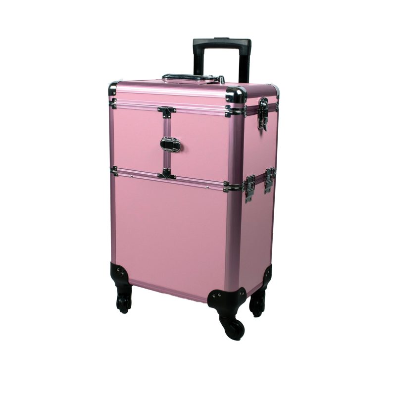 Valise de toilettage professionnel rose Phoenix Universal PHO-A0433