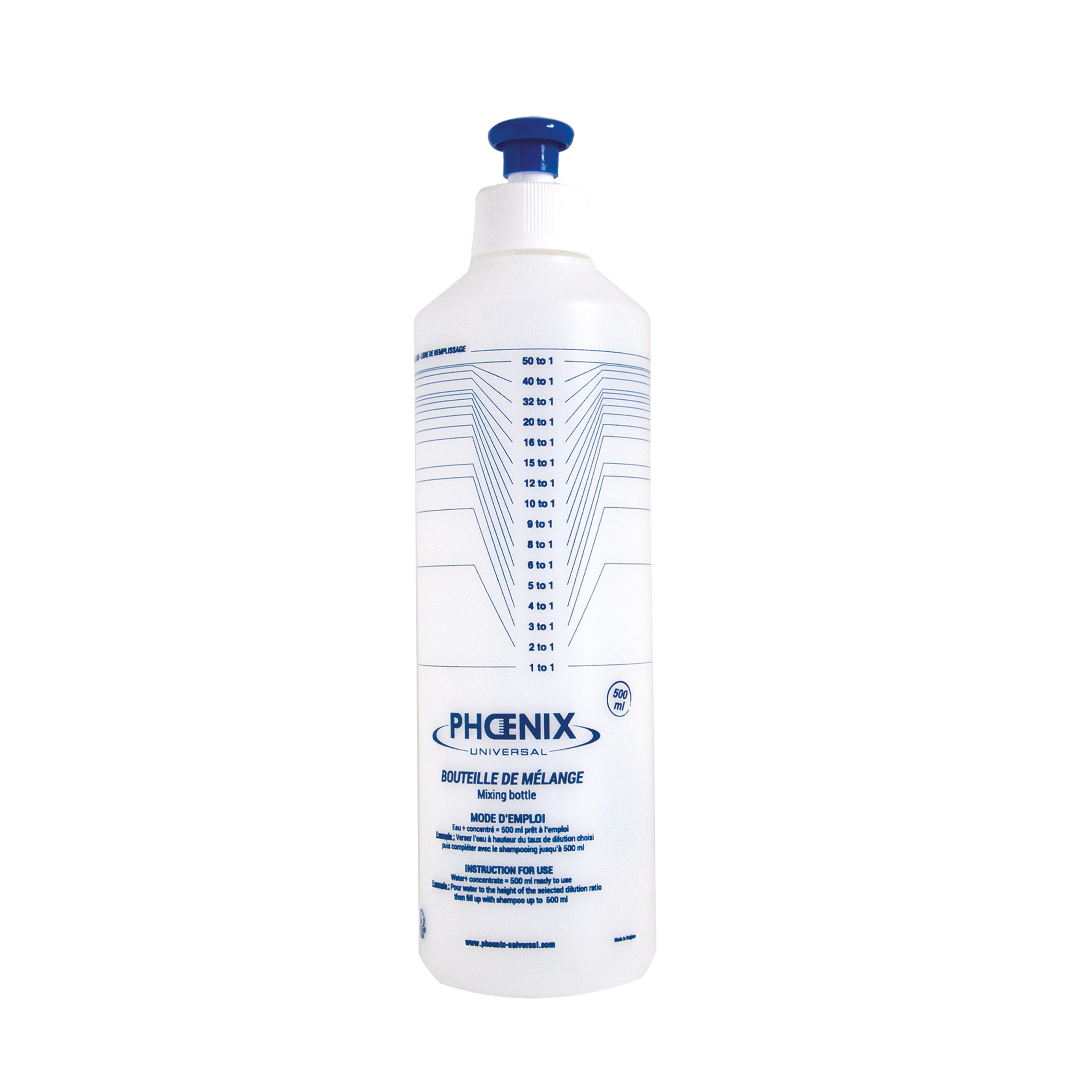 Bouteille pour mélange shampooing toilettage Phoenix Universal A2524